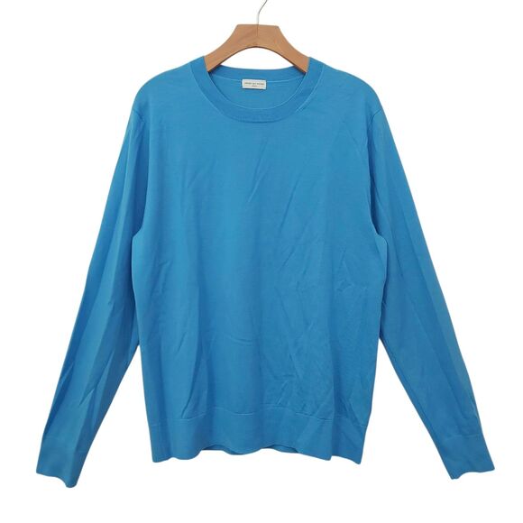 Dries Van Noten Sweaters - Dries Van Noten Sweater Womens Large 100% Merino Wool Crew Neck Office Work